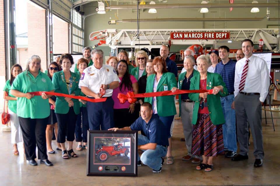 Ole Betsy restoration ribbon cutting